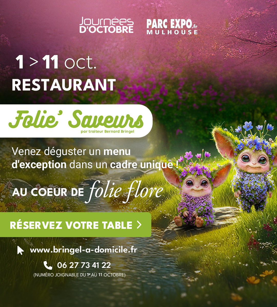 Réservation Folie'Saveurs
